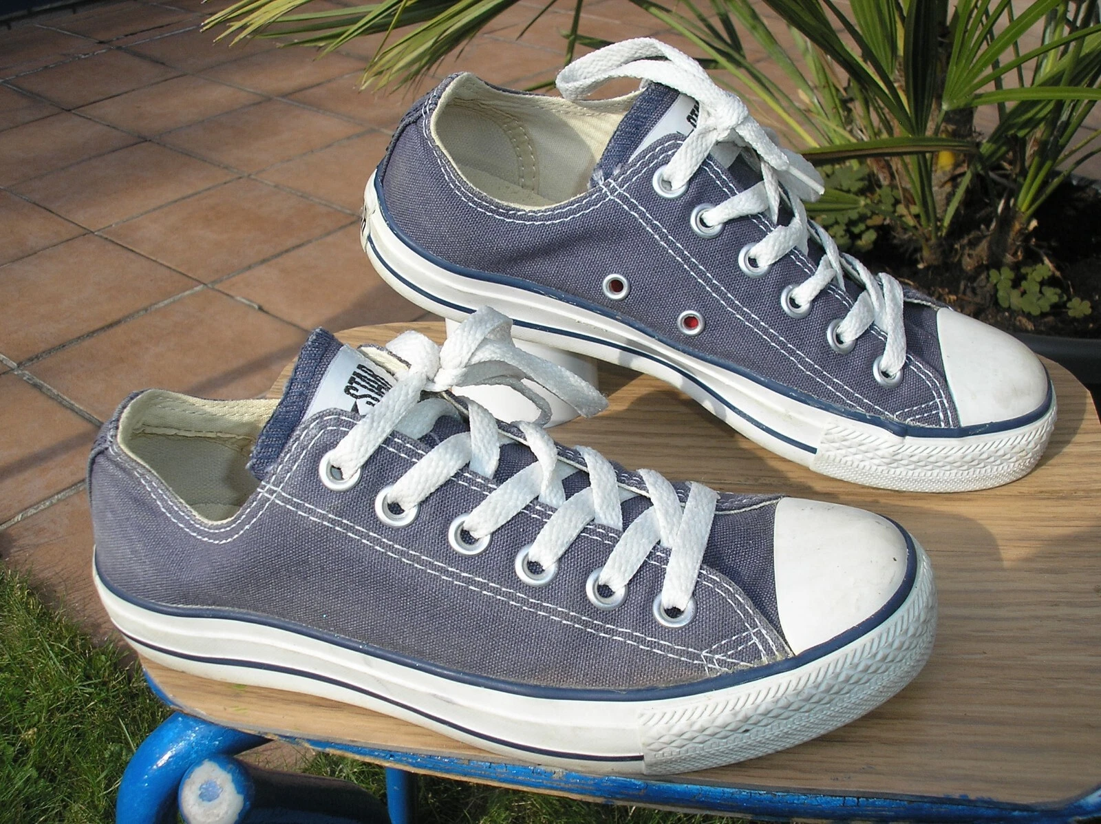 Sneakers originali Converse Chucks LO numero 37 blu!!!