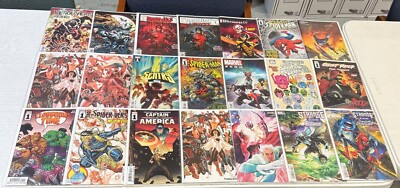 Marvel #1'S Mixed Lot of 21 Comics Marvel Comics 2024 Spider-Man Ghost Rider +