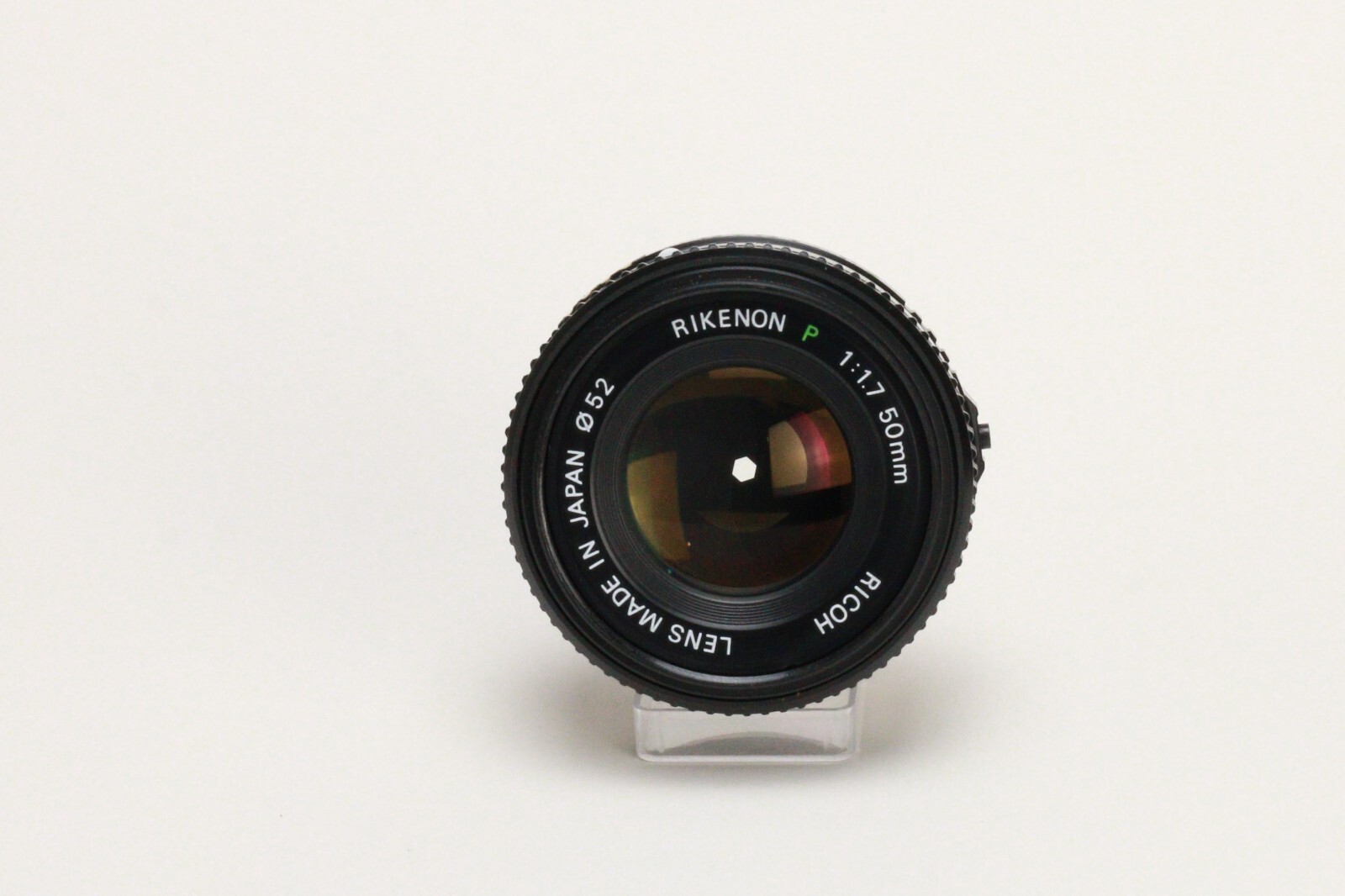 Rikenon P 50mm f/1.7 Manual Focus Prime Lens - Sharp Vibrant Classic SLR Lens