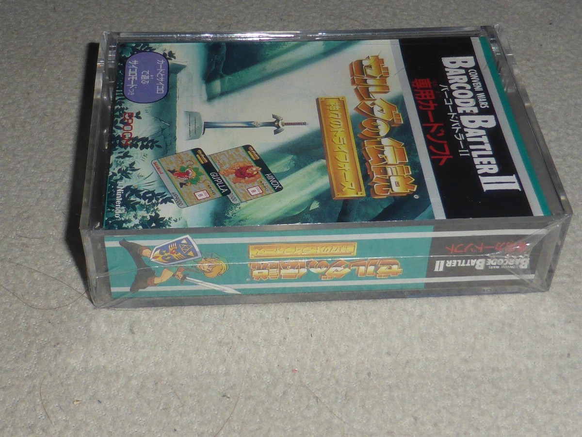 NINTENDO ZELDA CONVENI WARS BARCODE BATTLER II CARD SET RARE JAPAN