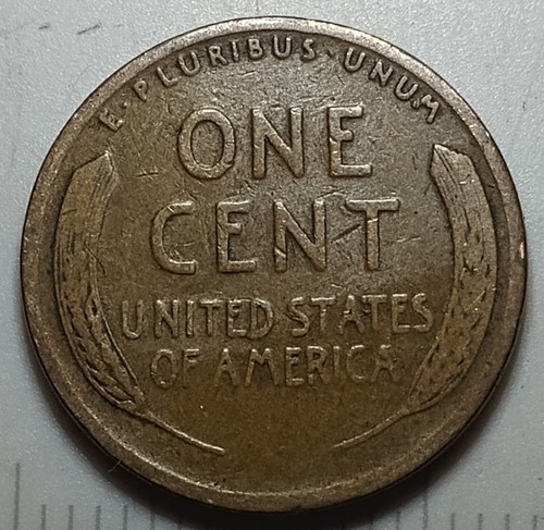 1919 Lincoln Wheat Cent Misaligned Dies Error - Picture 2 of 2