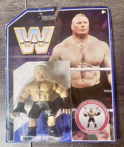 WWE Retro Series 1 Brock Lesnar Figure Mattel WWF ...