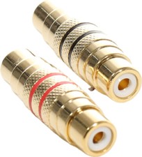 Sistema audio Z-RCA EXT F 2 x giunto RCA su giunto RCA connettore RCA