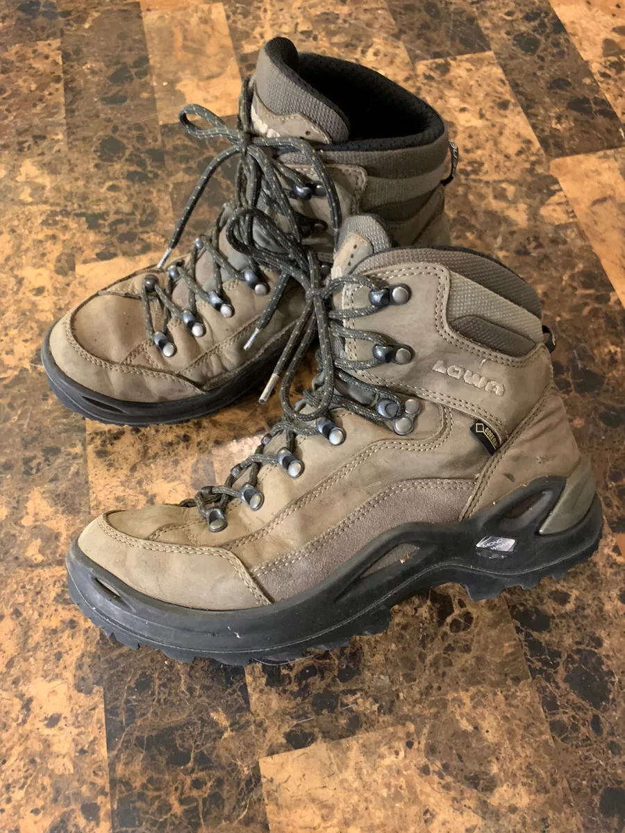 Verwaand Aggregaat stil Lowa Renegade GTX Mid Gore-Tex Outdoor Trail Hiking Boots Size 7.5W Vibram  Women | eBay