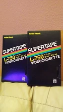 RADIO SHACK- SUPERTAPE L-750 VIDEOCASSETTE