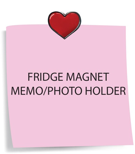 Regalo de San Valentín Amor En Forma de Corazón Gel Cúpula Refrigerador Imán Foto/Memo Soporte - Imagen 3 de 3