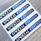 Special Edition Limited 3d emblem decal sticker car tuning