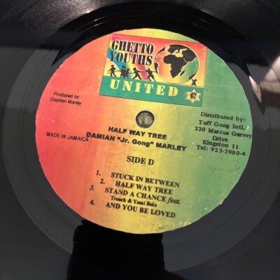 Damian Marley / Halfway Tree 2001 Jamaica LP Jr. Gong Ghetto