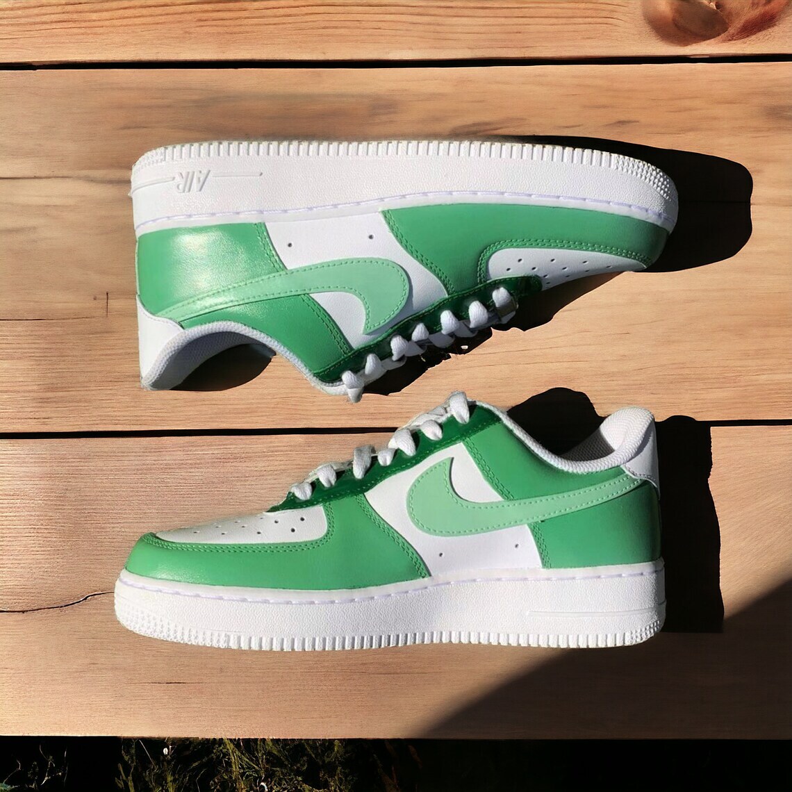 Air Force 1 Custom White Shoes  display picture 1