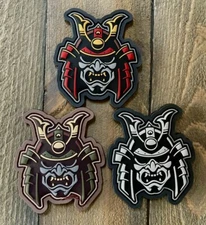 Samurai Head PVC Morale Patch