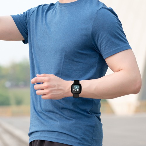 Fitbit Versa 4/3 Sense/ Sense2 Soft Silicone Wrist Strap Replacement Watch Band - Picture 11 of 41
