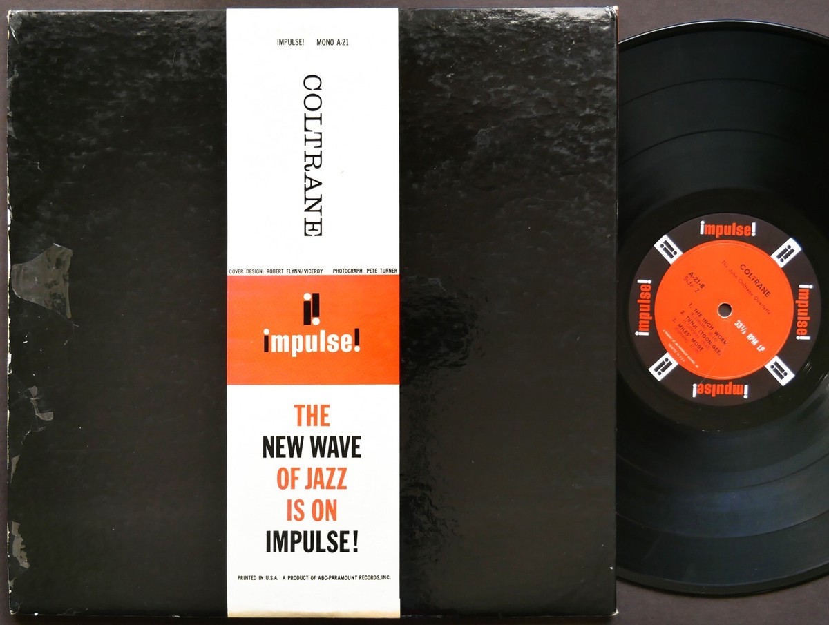 JOHN COLTRANE Quartette Coltrane LP IMPULSE! A-21 US 1963
