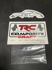 TRC Composite Craft Vintage RC Car Part # 5561 Steel .050” Allen Wrenches (2)