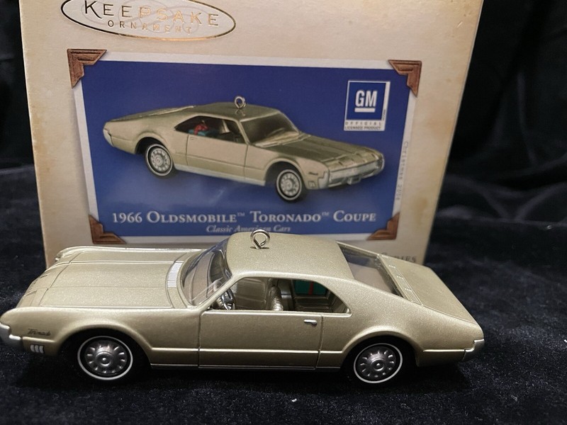 1966 Oldsmobile Tornado Coupe Hallmark Keepsake Christmas Ornament 
