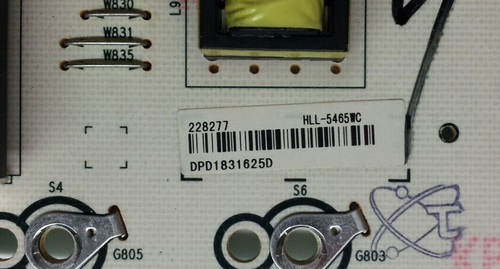 Power Supply Rsag7.820.7911/R0h HLL-5465WC Für HISENSE H65A6100 - Bild 3 von 4