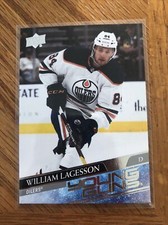 William Lagesson Young Guns 2020-21 Upper Deck #479 Edmonton Oilers Rookie RC