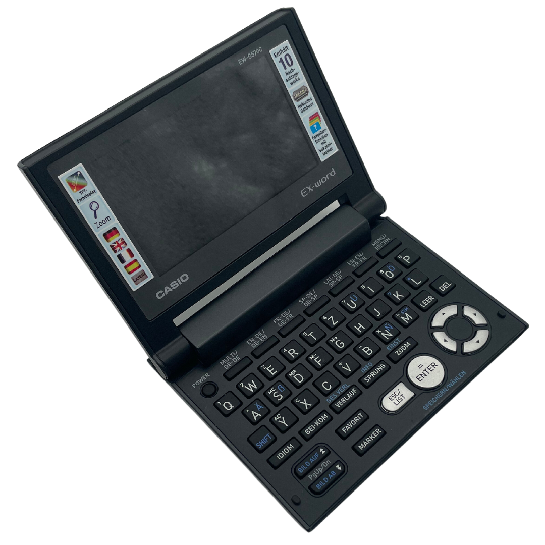 Casio Ex Word Ew G570c Casio EX-Word EW-G570C Elektronischer Übersetzer - Zustand Gut