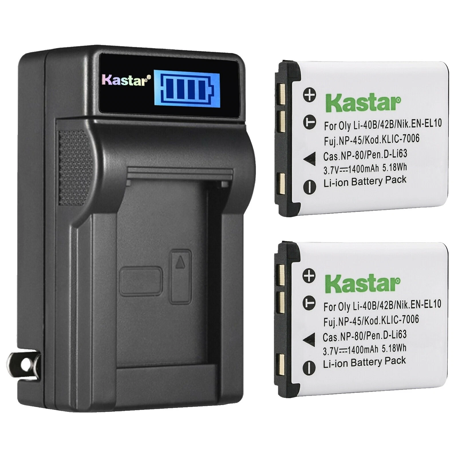 Li-Ion Camera Batteries for Fujifilm 1000-1999 mAh