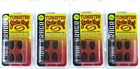(4) Packs Strike King Tungsten Bullet Weights Tour Grade Insert Free 1/8 Oz MB
