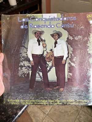 ROSENDO CANTU Y SUS CONQUISTADORES - EL GENERAL Y EL SARGENTO LP - ULTRA RARE