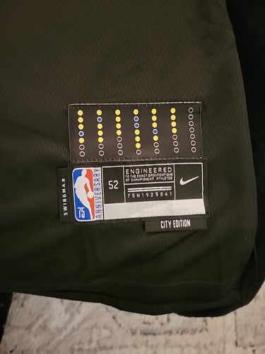Stephen Curry #30 Warriors City Edition signiertes handsigniertes Trikot mit COA - Bild 8 von 9