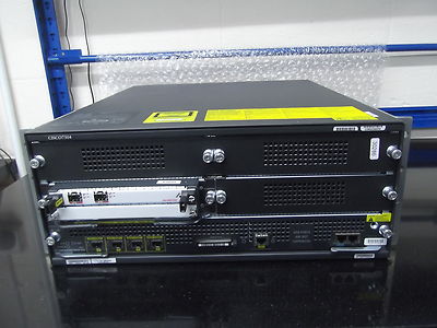 Cisco 7304 Modular Network Router Gehäuse 7300-NSE-150 SPA-2XOC3-POC 2GB RAM