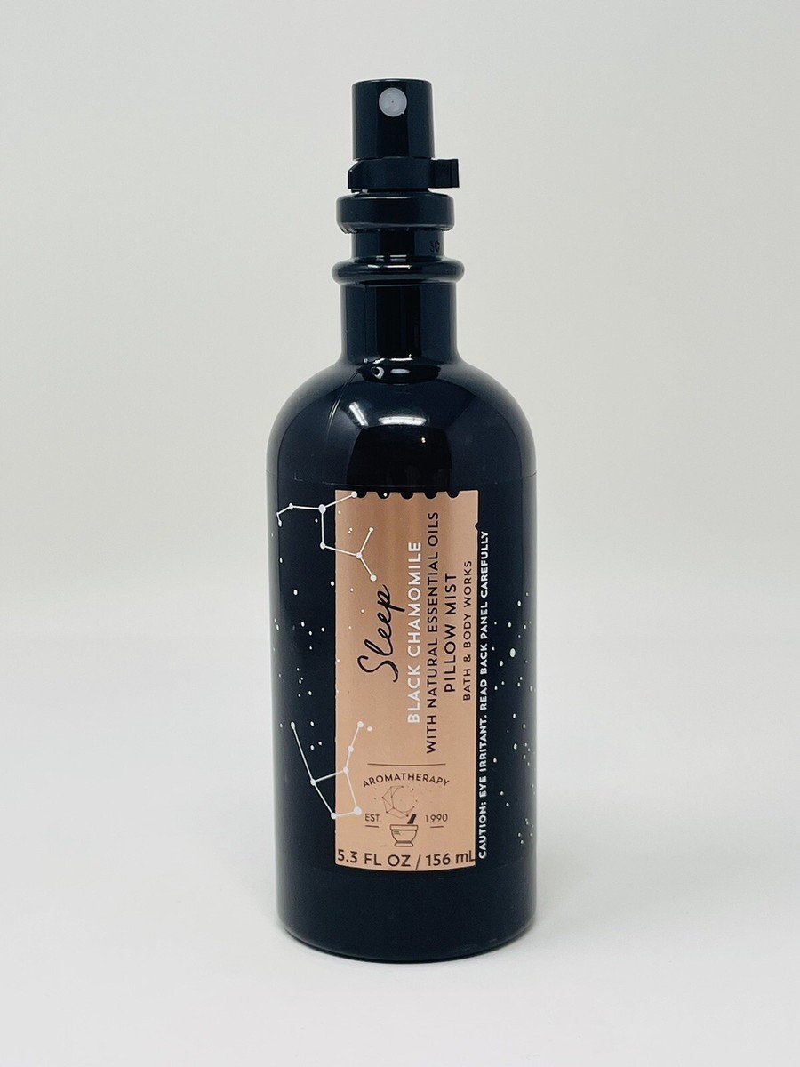 Bath Body Works Aromatherapy Sleep Black Chamomile Pillow Mist