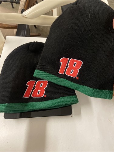 INTERSTATE BAYTERIES RACING TOBOGGAN/BEANIE # 18 PREOWNED - Picture 6 of 7