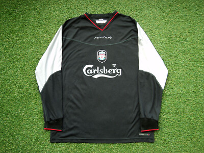 ウェア Rare LIVERPOOL 02-04 AWAY FOOTBALL SHIRT 2002-04 Liverpool Away Shirt - 5/10 - (XL.Boys)