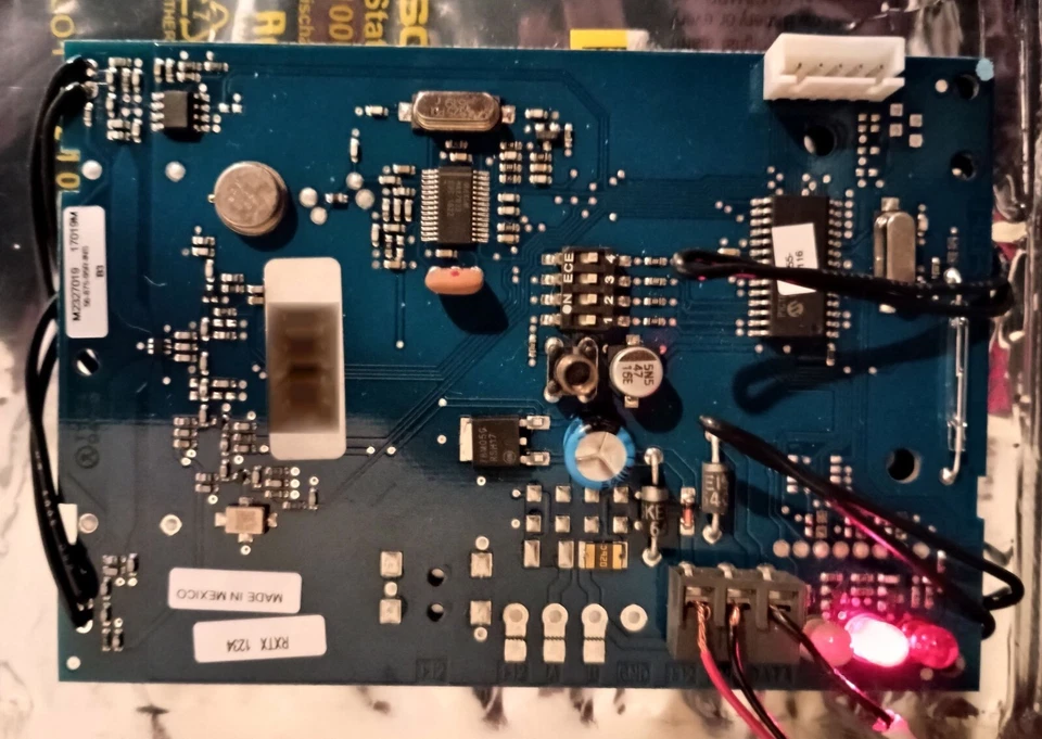 **FUNZIONANTE ** NX-548E Ricevitore Wireless Interlogix/NetworX/CADDX/GE - Immagine 2 di 4