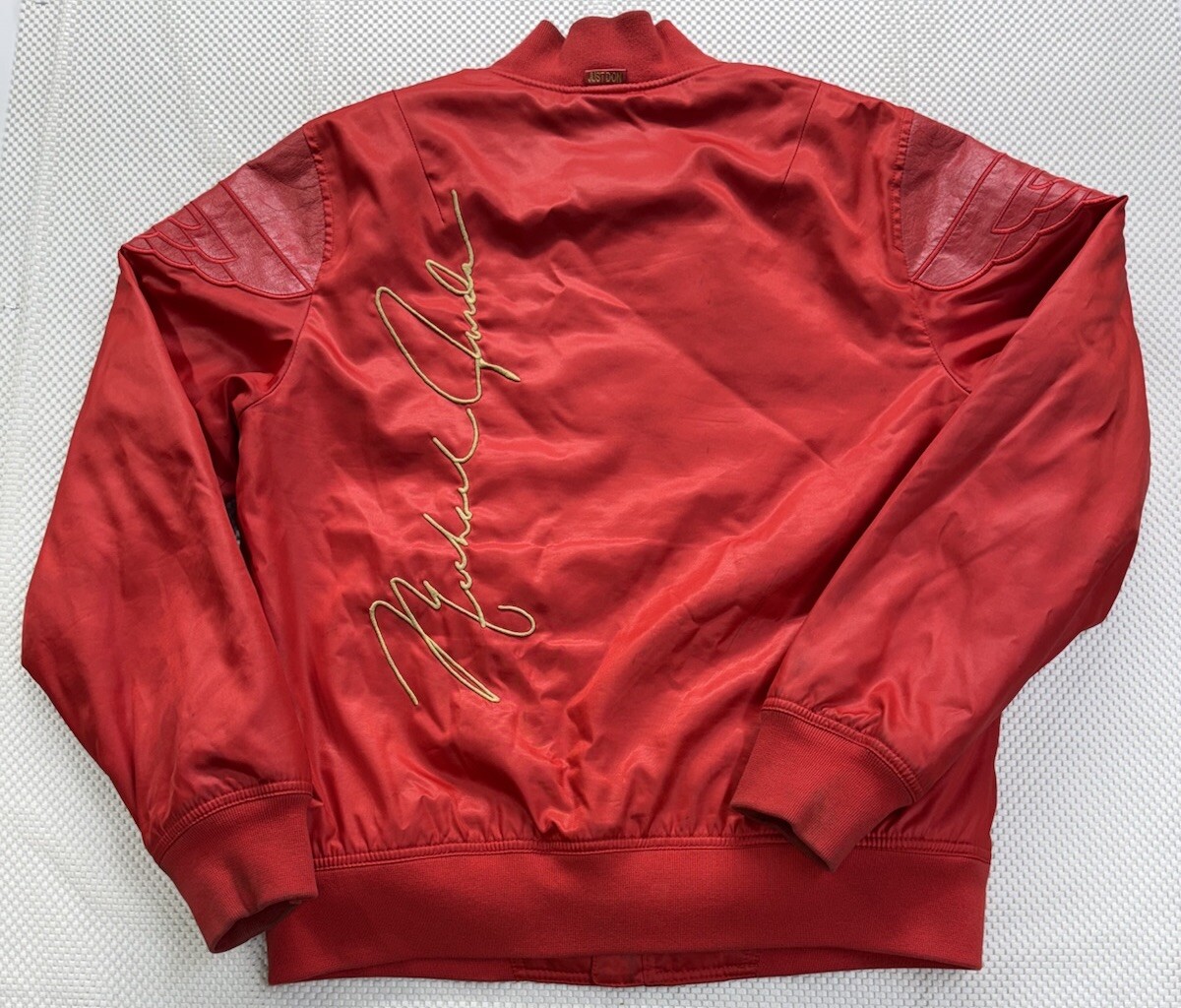新品 Air Jordan Varsity Jacket 'Green'Lサイズ Nike Air Jordan Jacket - Green/Red/Black Size Medium