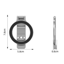 Folding 1/4 Stand Magnetic Stand Adjustable Cell Phone tand for Magsafe