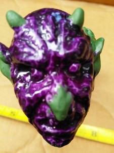 Devils Head - One of a Kind Dagger - Stiletto​ Spike Blade 