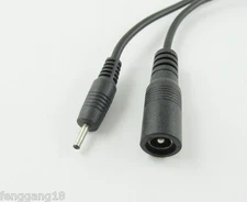CCTV DC Power Adapter Cable 5.5x 2.1mm Female Jack Socket to 2.0x0.7mm Male Plug