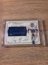 2015 Panini Flawless Dez Bryant Auto 2 Color Game Used Patch /20 Sapphire NFL