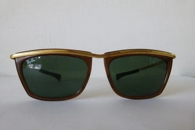 Vintage Ray-Ban B&L Olympian  5 1/4 braun - Bild 1 von 4