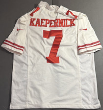 Colin Kaepernick San Francisco 49ers Football Nike White Jersey Size M / Medium