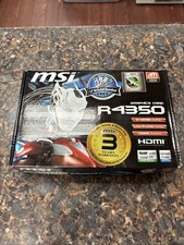 MSI ATI Radeon HD 4350 R4350MD512H 512MB DDR2 SDRAM PCI Express x16 Graphics