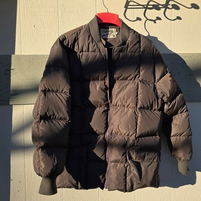 #ad #ad Vintage Cabela’s Waterfowl Down Puffer Jacket Size XL Sidney Nebraska Fishing $45.00