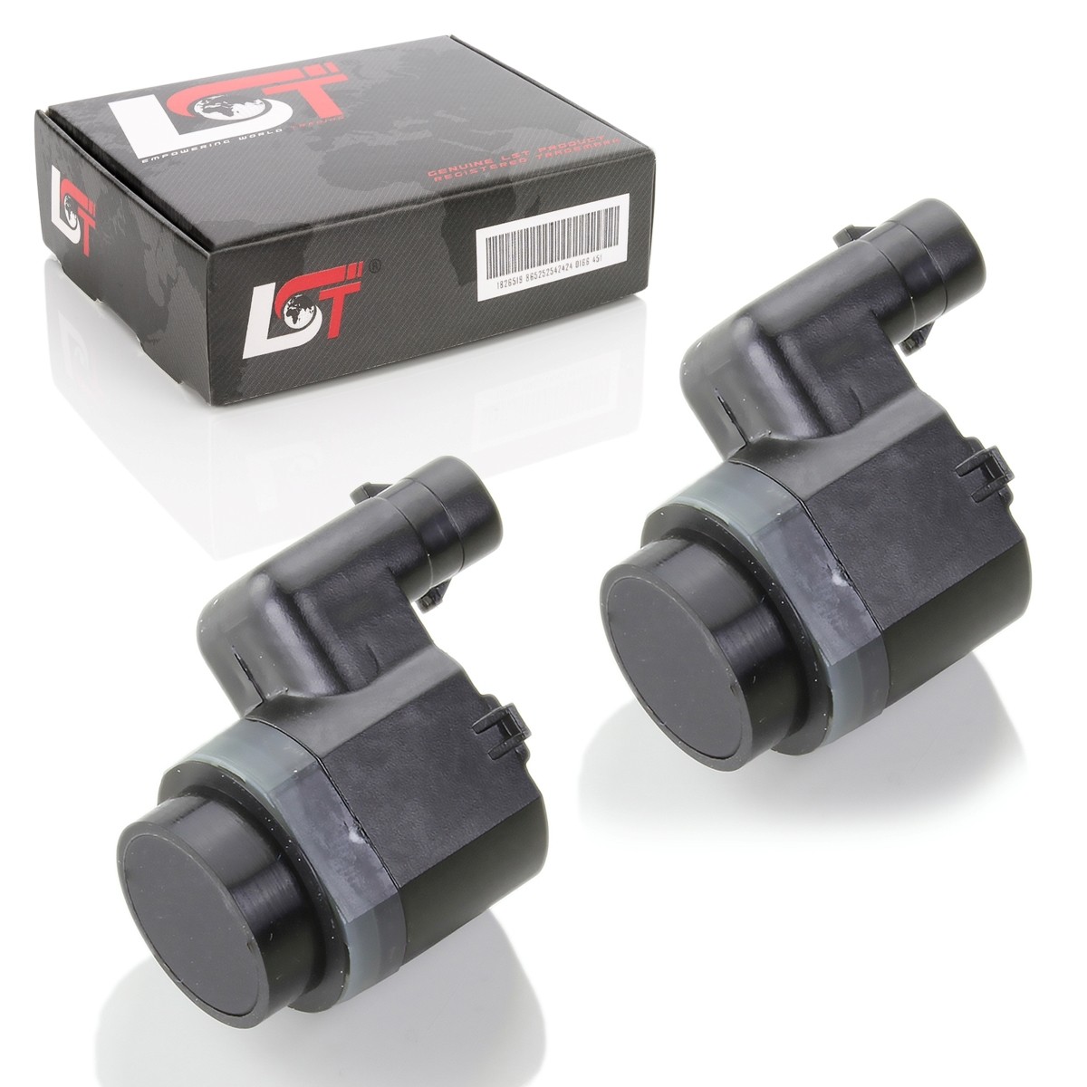 2x PDC Sensor Parking Aid Front Ultrasound for SEAT ALTEA VW TIGUAN 5N
