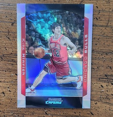 2004-05 Bowman Chrome Refractors Kirk Hinrich 001/300 #1 on Print 