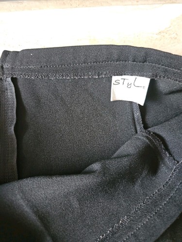 Women's STYLE Black Maxi Skirt Size See Measurements - Picture 8 of 14
