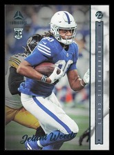 2022 Chronicles Luminance Update Rookies Teal #204 Jelani Woods Colts