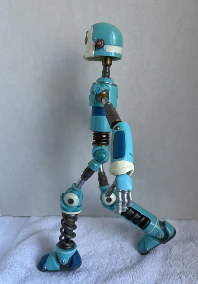 "Figura de acción articulada A8 Mattel Fox '05 Robots Movie Rodney Copperbottom 13""" Foto 4 de 4