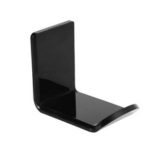 Simple Headphone Stand Hanger Hook Tape Under Desk Dual Headset Mount Holder B