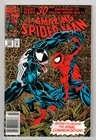 AMAZING SPIDER-MAN #375 Gold Foil Cover 1st Print 1993 NEWSSTAND EDITION Venom