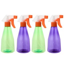 4 Pcs Mist Spray Bottles Refillable Pump Fine Bottletravelling Chemical