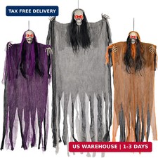Halloween Decorations 3 Pack Lighted Eye Skeleton Ghosts Indoor Outdoor