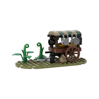 ZITIANYOUBUILD MOC-78753 Medieval Merchant 82 Pieces Construction Toys SetZITIAN