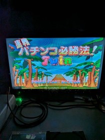 Winning Strategy for Pachinko TWIN SEGA SATURN Sega Saturn Software 85g Sammy Pa